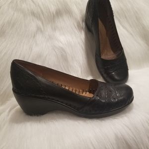 Easy Spirit Black Leather Pump Nurse Shoes